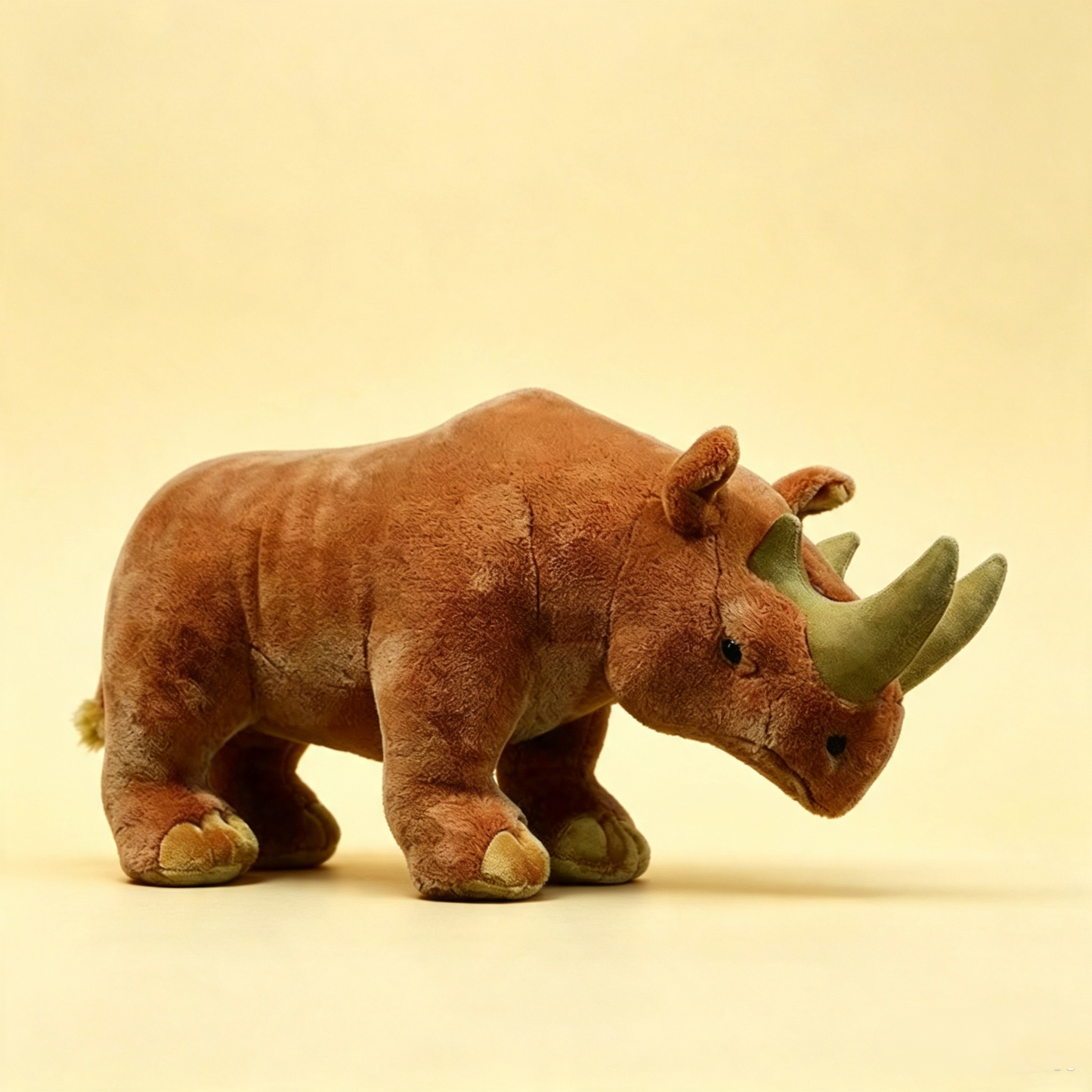 Ari the Arsinoitherium Plush Toy – Extinct Legends Stuffed Animal