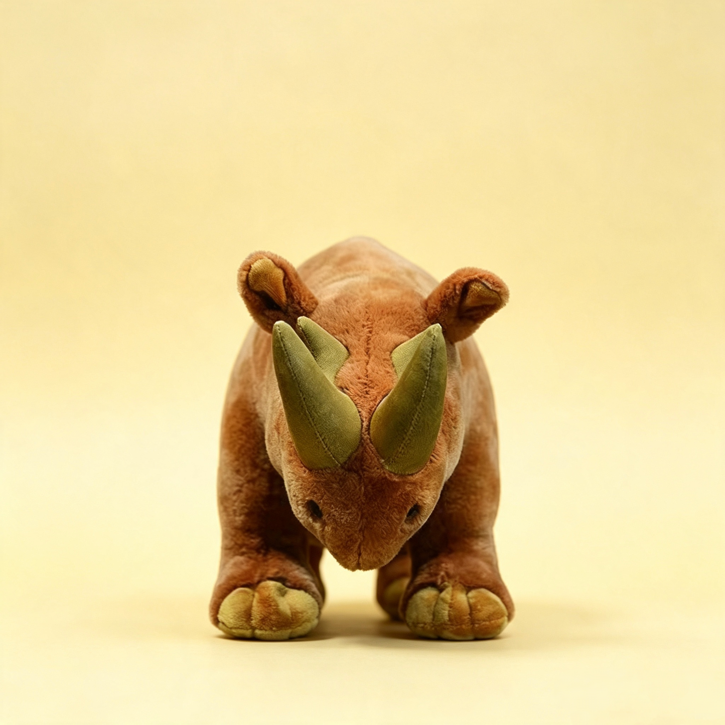 Ari the Arsinoitherium Plush Toy – Extinct Legends Stuffed Animal