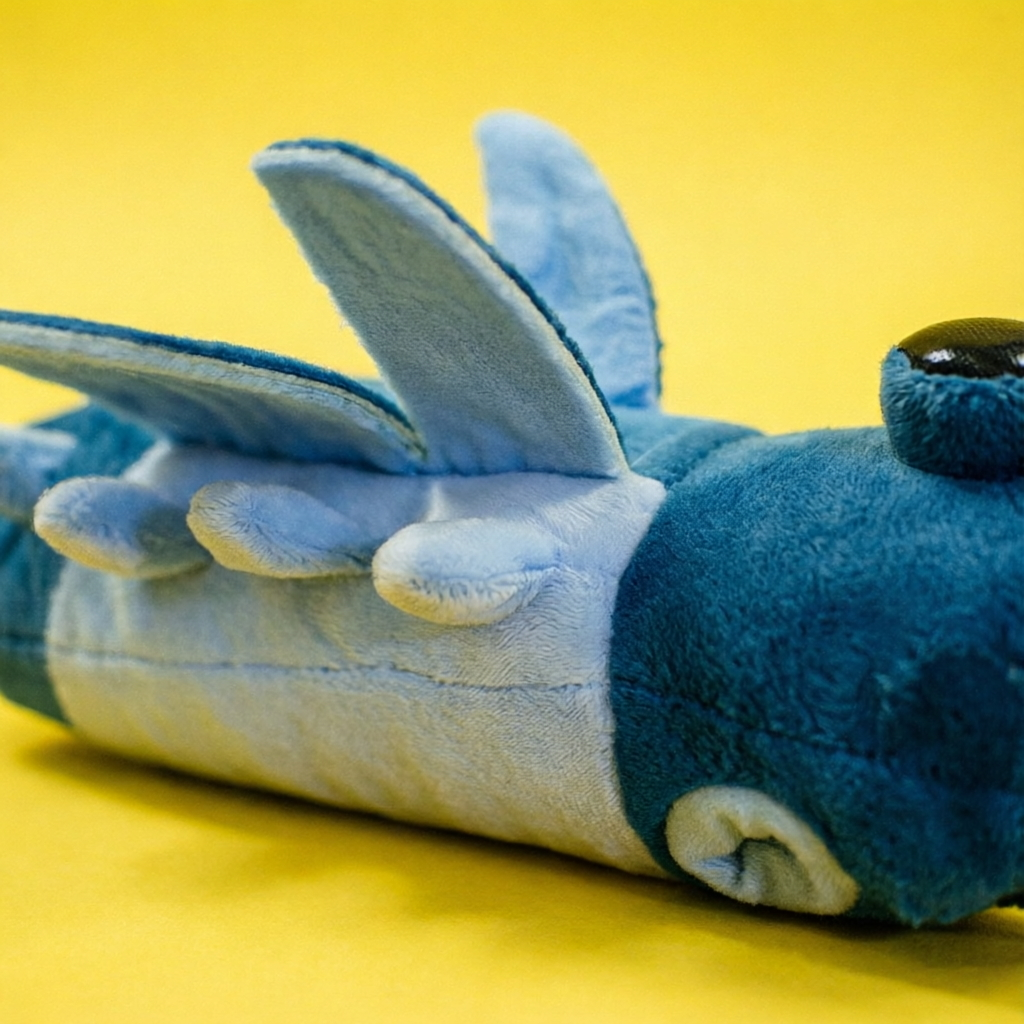 Obie the Opabinia Plush Toy – Cambrian Sea Creature Stuffed Animal