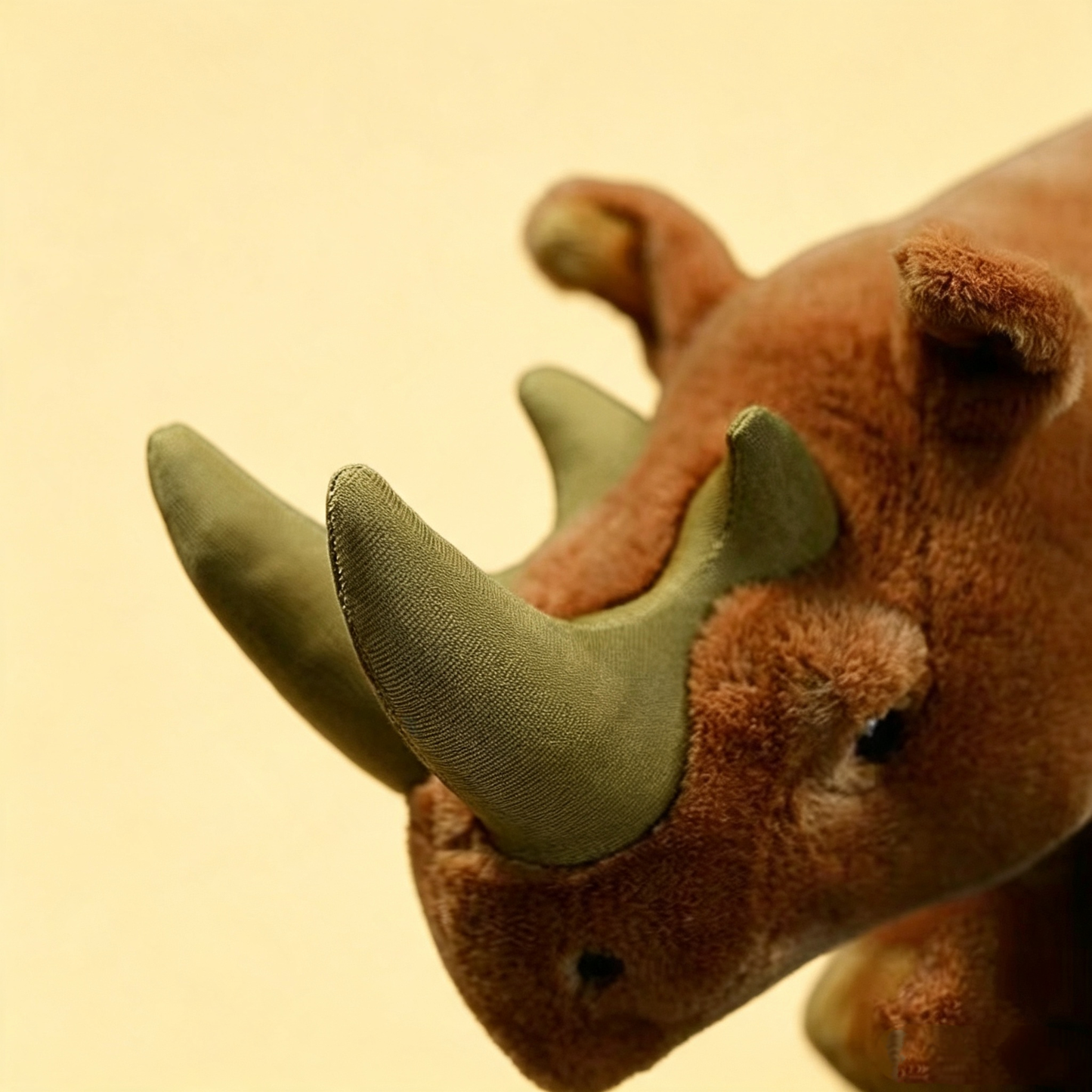 Ari the Arsinoitherium Plush Toy – Extinct Legends Stuffed Animal