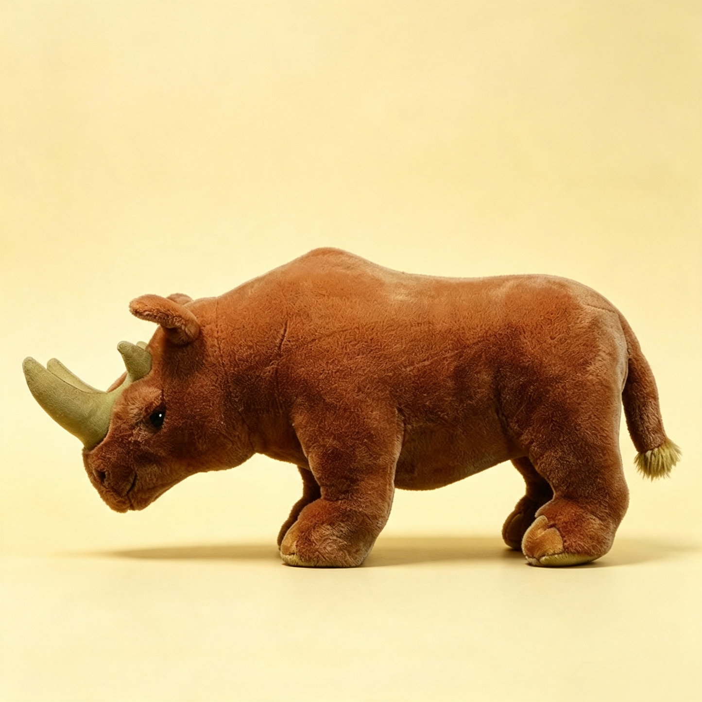 Ari the Arsinoitherium Plush Toy – Extinct Legends Stuffed Animal