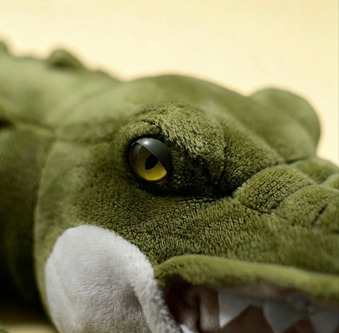Croc the Crocodile Plush Toy – Living Oddities Stuffed Animal