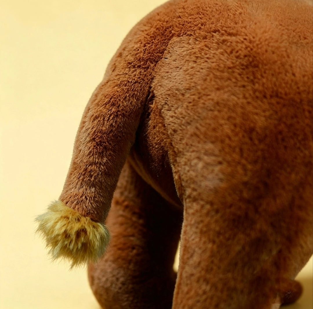 Ari the Arsinoitherium Plush Toy – Extinct Legends Stuffed Animal