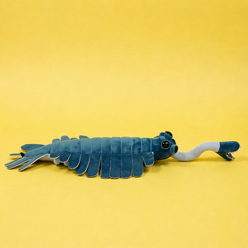 Obie the Opabinia Plush Toy – Cambrian Sea Creature Stuffed Animal