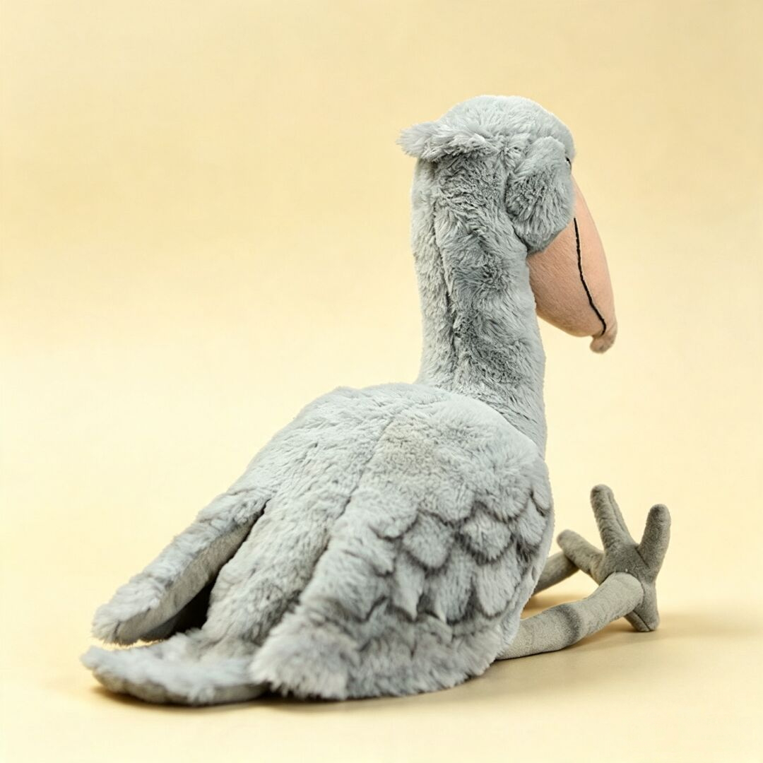 Wally the Shoebill Plush Toy – Weird Bird Stuffed Animal