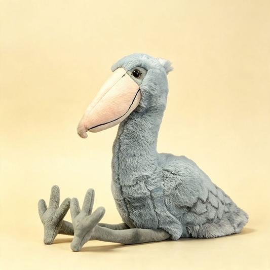 Wally the Shoebill Plush Toy – Weird Bird Stuffed Animal