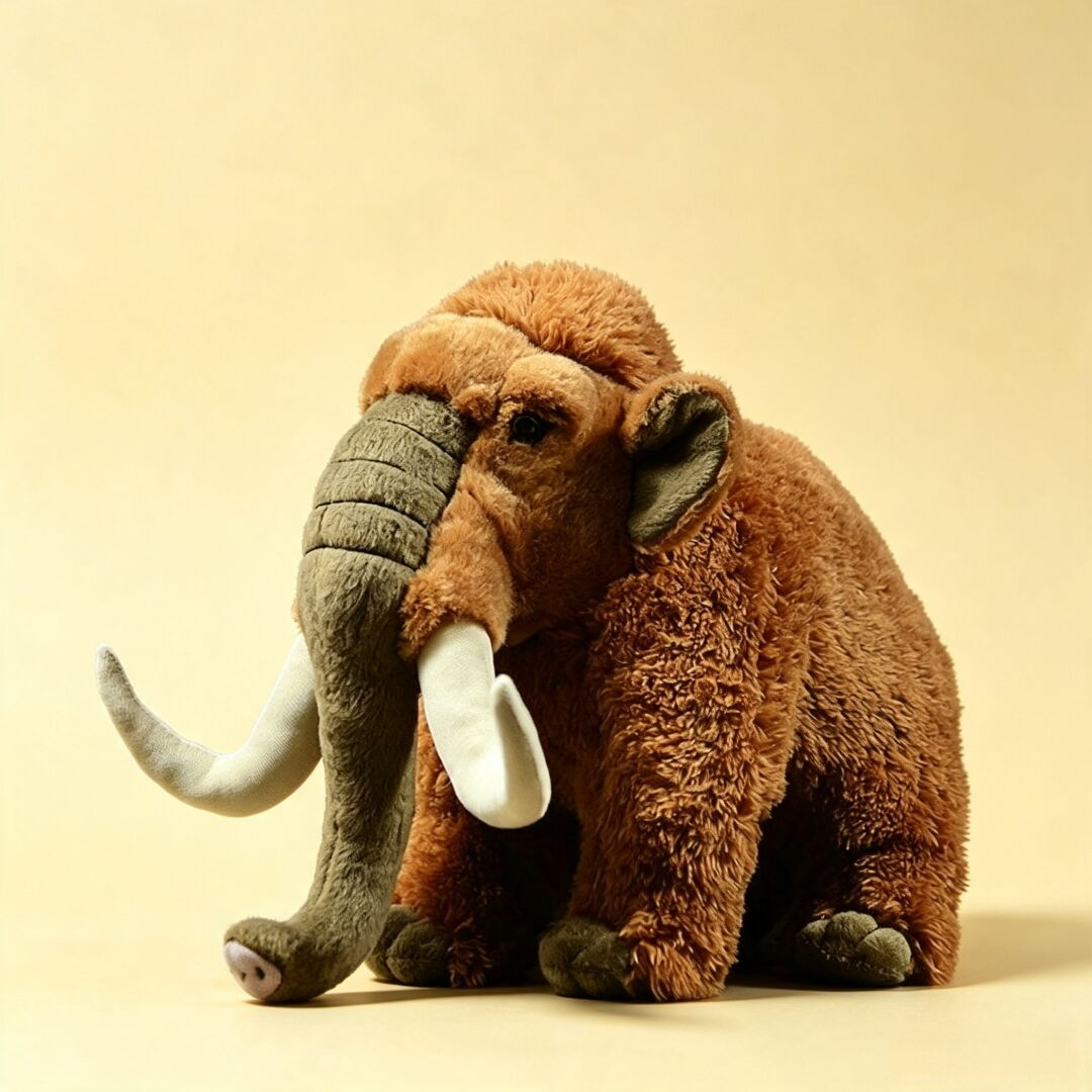 Woolly the Mammoth Plush Toy – Extinct Legends Stuffed Animal