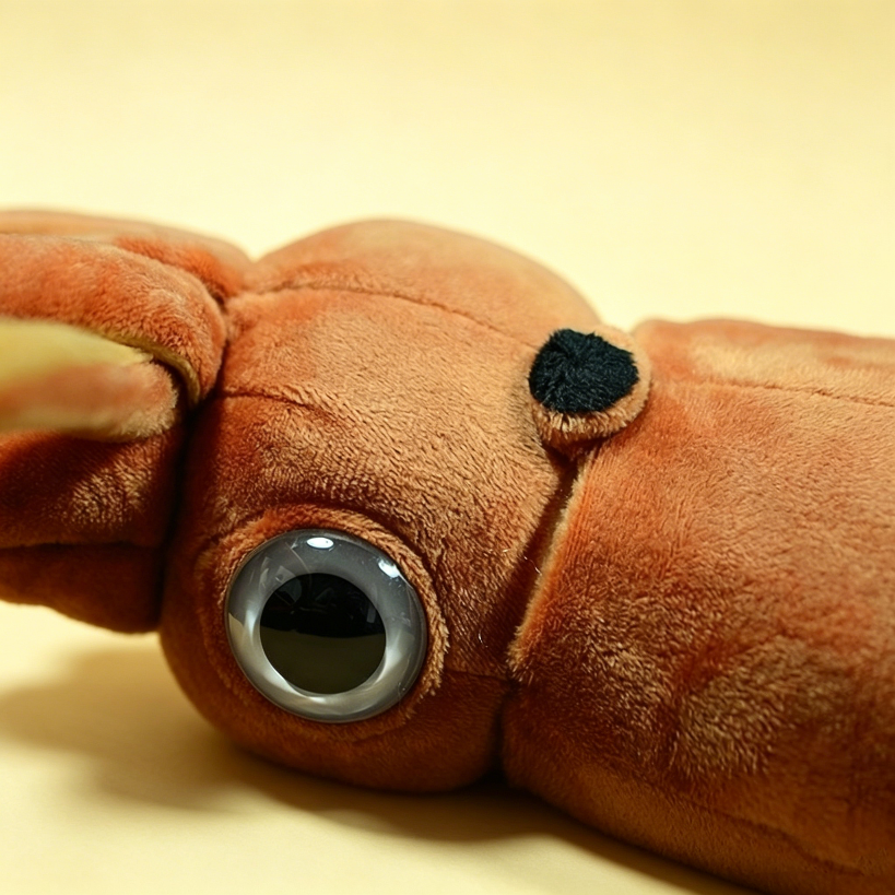 Giant squid stuffed animal eye – soft weird plush OddyPals