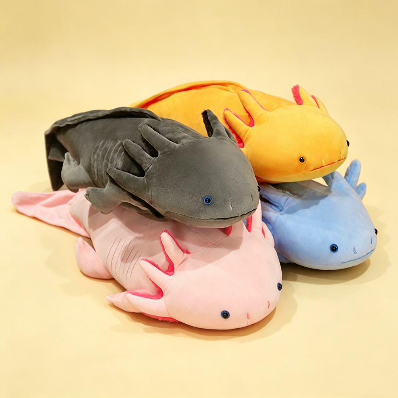 Lottie the axolotl plush toy – cute stuffed animal collections by OddyPals