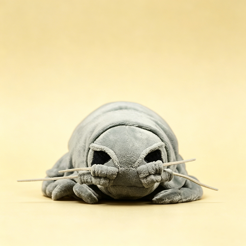 Roly the giant isopod plush – weird deep sea stuffed animal by OddyPals