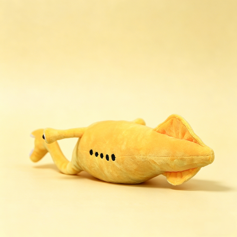 Tully monster stuffed animal back view – unclassifiable weird plush OddyPals